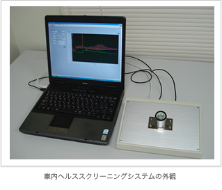 Puls車内ヘルススクリーニングシステムの外観